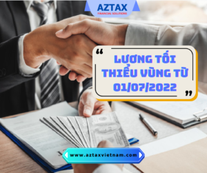 Lương tối thiểu vùng từ ngày 01/07/2022