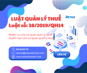 Nhiệm vụ và quyền hạn của cơ quan quản lý thuế