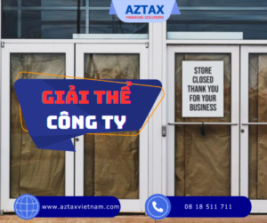 Dịch vụ giải thể công ty
